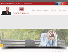 Tablet Screenshot of bankruptcylansing.com